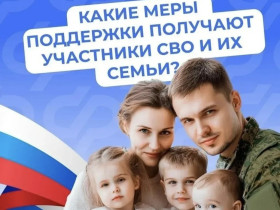 Система поддержки участников специальной военной операции и их семей.
